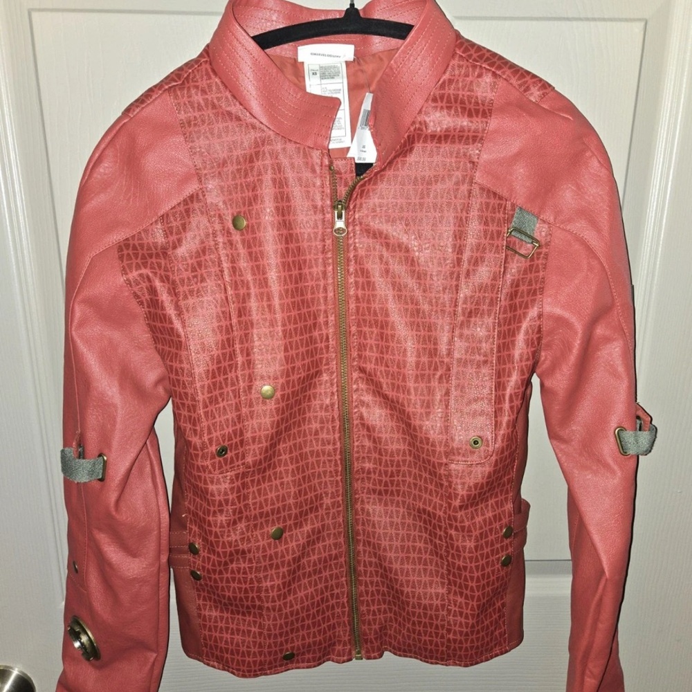 MARVEL DISNEY Star-Lord Pleather Jacket Peter Quill Guardian of the Galaxy NWT